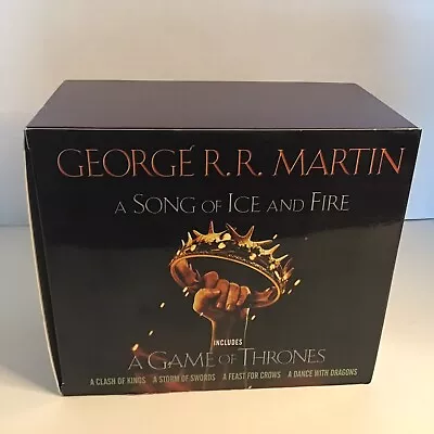 A Song Of Ice And Fire A Game Of Thrones By George R. R. Martin 5-Book Boxed Set • $18.18