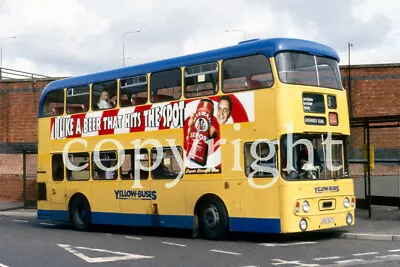 £0.99 • Buy Bus Photo - Bournemouth Transport Yellow Buses GRU167V Fleetline Alexander