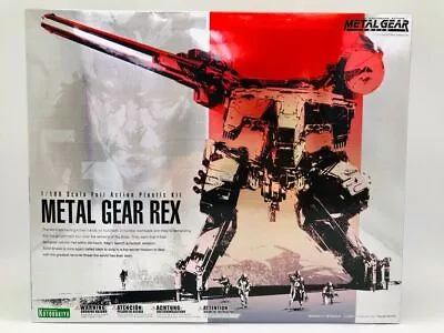 Kotobukiya Metal Gear Solid Metal Gear REX 1/100 Scale Plastic Kit Model Kit JP • $155.74