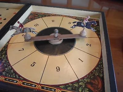 McLoughlin Bros. 1875 Jerome Park Steeple Chase Game - Mostly Complete Playable • $95