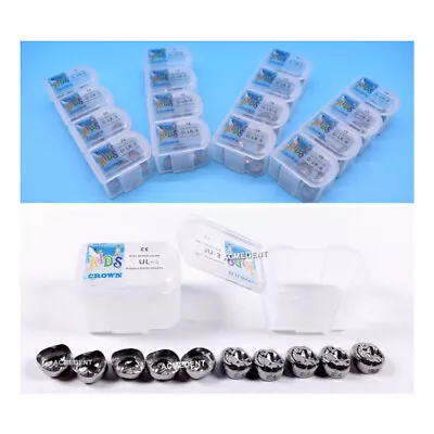 5x/Lot Stainless Steel Dental Kids Primary Molar Crowns Pediatric Crown 48 Sizes • $7.59