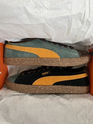 £79.99 • Buy Puma Suede Clyde States VTG X PAM Dark Chocolate-Burnt Olive DS 08/2022