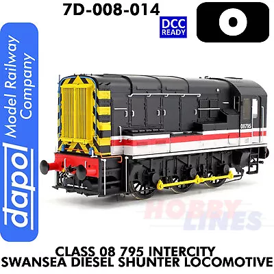 Class 08 Intercity 08795 Swansea Diesel Locomotive O 1:43 Dapol 7D-008-014 • £251.51