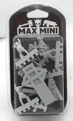 MaxMini MMX-FIG-168 Halfling Trebuchet (Fantasy Miniatures) Rock Thrower & Crew • $22.50