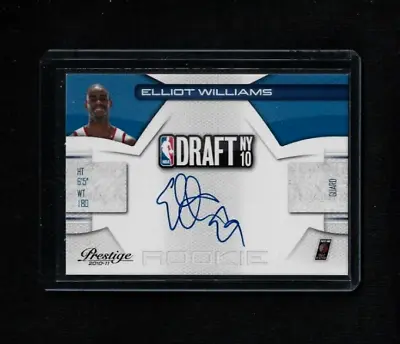 Elliot Williams 2010-11 Prestige '10 NY DRAFT Auto Rookie #/299 ON-CARD Blazers • $20