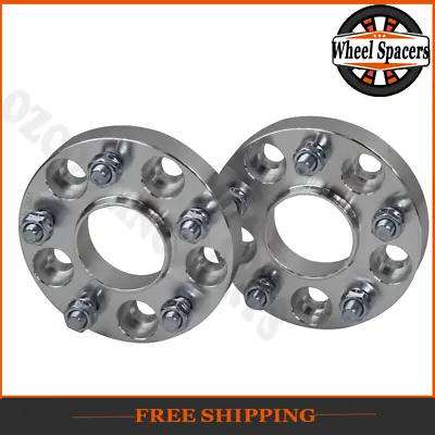 2PCS 25mm Wheel Spacer 5X120 5 Stud 14x1.25 74.1mm FIT BMW X5 X6 E70 2010-2018 • $56.05