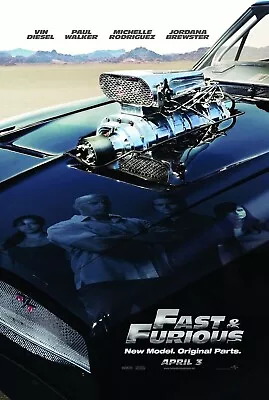 Fast And Furious HD Digital Movie Code VUDU / Fandango / Movies Anywhere • $6