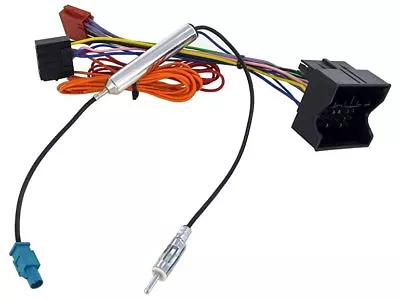 For Vauxhall Vararo Vivaro Wiring Loom Iso Harness Pc2-85-4 With Fakra Aerial • £8.99