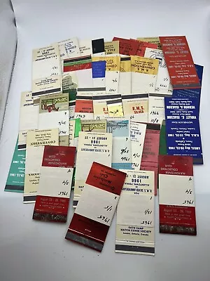 Vintage 1960’s Advertising Matchbook Covers Lot Of 100 • $29.99