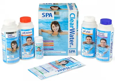 Clearwater Lay Z Spa Swimming Pool / Spa Hot Tub Treatment Starter Chemical Kit  • £26.99