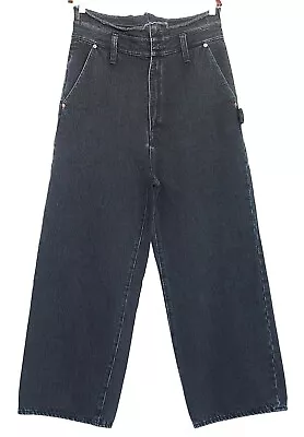 DOUBLET Japan Men's Jeans Silk Denim Pant Cut Off Jump Suit Size M • $280
