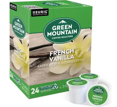 $53.95 • Buy Green Mountain Single-Serve Keurig Coffee K-Cup Pods, French Vanilla, 96 Count