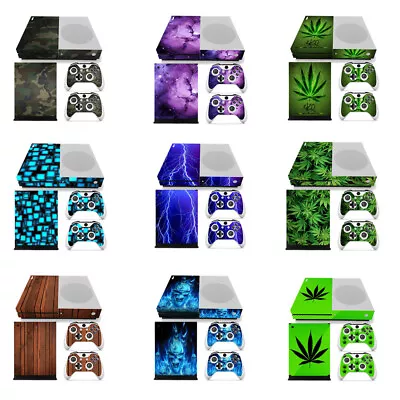 NEW FOR Xbox One S Console Decal Sticker Controllers Vinyl Skin Kit • $9.89