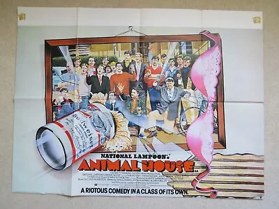 National Lampoon's Animal House Film Cinema Movie Poster John Belushi • £35