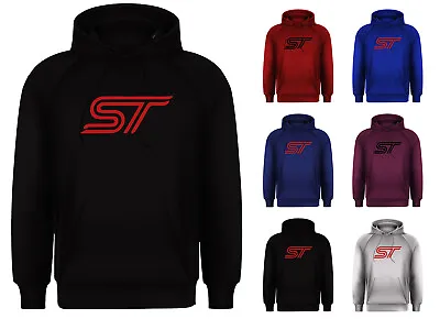 £14.99 • Buy New Adults Mens Boy Racer Ford Focus ST Fleece Pullover Sweat Hoodie Small-XXL