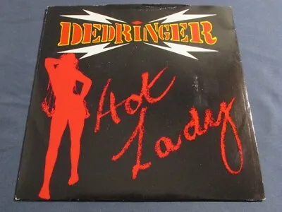 DEDRINGER HOT LADY VINTAGE 1982 UK 7  45rpm HARD ROCK HEAVY METAL NEAT 18 VG OOP • $12.99