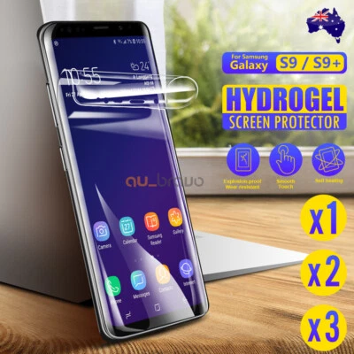 $5.95 • Buy Samsung Galaxy S10 5G S9 S8 Plus Note 10 9 Genuine HYDROGEL Screen Protector