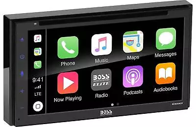 Boss BV900ACP Car Double Din Apple CarPlay Android Auto DVD CD 6.75  Receiver • $349.99