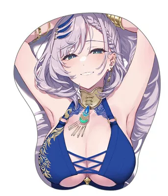 C102 Comiket Hololive Pavolia Reine Oppai Mousepad - By Iida Pochi (Pochi-Goya) • $350