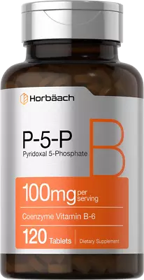 P5P Activated Vitamin B6 100mg | 120 Tablets | Vegetarian | By Horbaach • $11.09