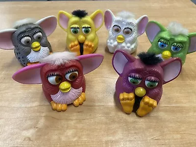 Vintage McDonalds Happy Meal Toy 1998 Tiger Electronics Furby Lot Of 6 • $23.99