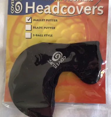 New Cover UPZ Neoprene  Premium Neoprene Mallet Putter Cover. RH & LH Black. • $7.99