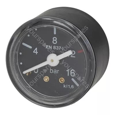 Cimbali/Faema Coffee Machine Pressure Gauge Pump ø 42 Mm 0÷16 Bar • £23.81