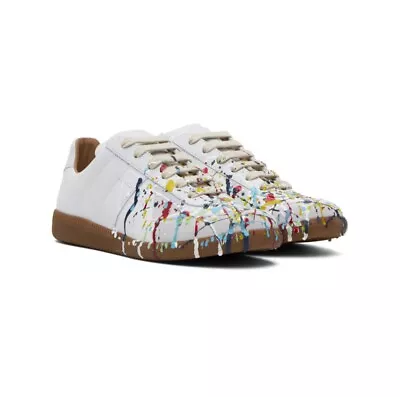 Maison Margiela Replica Splatter Paint Sneakers • $300