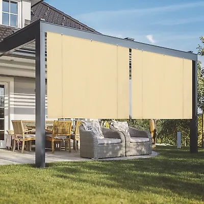 8'x6' Roll Up Shade Roller Shade Blind Outdoor Patio Porch Pergola Deck Office • $44.35