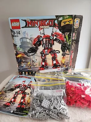 The Ninjago Movie Lego 70615 INCOMPLETE • $50