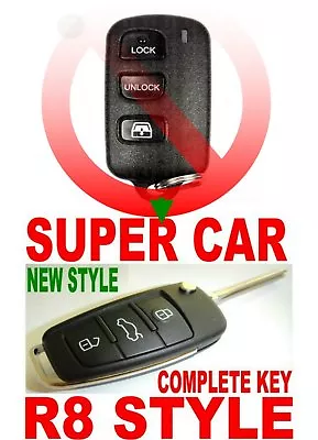 R8 Flip Key For Toyota Elvatdd Dealer Port Installed Td2 Remote Transmitter Fob • $39.99