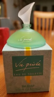 Yves Rocher Mini VIE PRIVEE Eau De Toilette Splash Travel .25 Fl Oz 5 Ml Vintage • $24.95