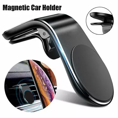$4.68 • Buy Magnetic Car Phone Holder Stand For GPS Mobile Phone Magnet Mount Accessories