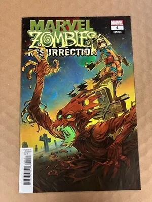 MARVEL ZOMBIES: RESURRECTION #4 Shavrin Variant Cover Marvel Comics • $9.95