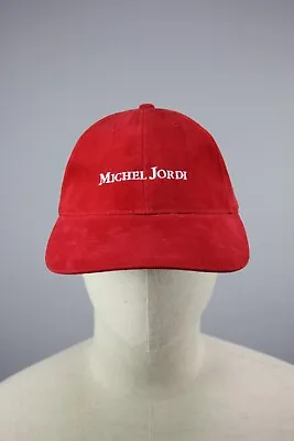 MICHEL JORDI Authentic Red Cap Hat Exclusive Given Swiss Watch One Size • $80