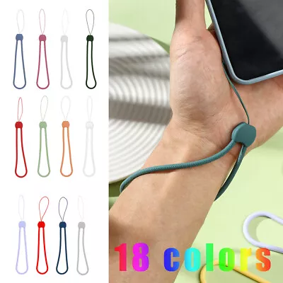 Wrist Straps Anti-lost Rope Hanging Cord For IPhone 12 11 Pro Max Samsung S21 • £3.08