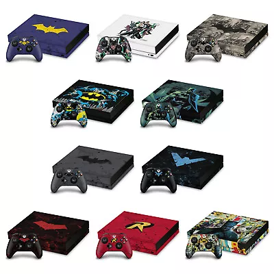 Official Batman Dc Comics Logos And Comic Book Vinyl Skin For Xbox One X Bundle • $54.95