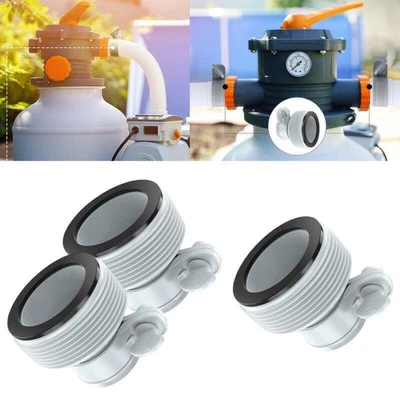 £6.99 • Buy Hose Conversion Adapter Pool Accessories Tube Fitting For Swimming Pool Pump UK