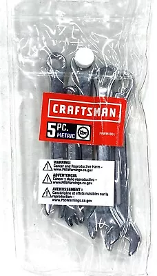 NEW Craftsman Miniature METRIC COMBINATION WRENCHES 5 PACK • $7