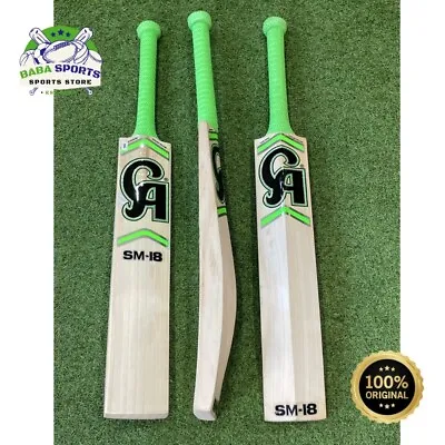 Grade 1 English Willow CA SM-18 Shoaib Malik Cricket Bat 2024 100% Original • $440