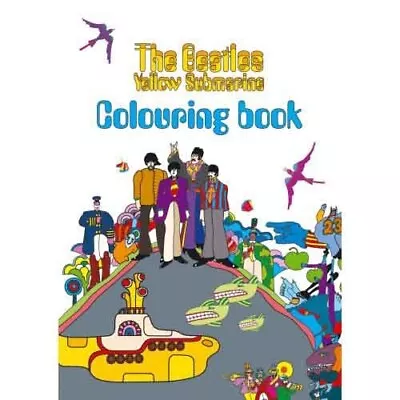 Official Licensed The Beatles Yellow Submarine Colouring Book A4 Size 40 Pages • $17.95