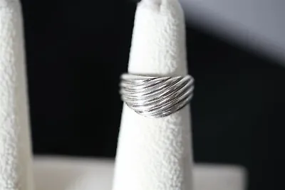 Vintage KABANA 925 Sterling Silver Swirl Ring Size 7 NEW Jewelry  • $19.99