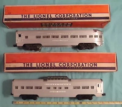 Lionel Passenger Cars Vista Dome 2532 Observation 2531 All Good • $79