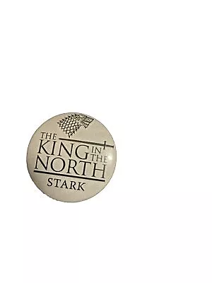 Game Of Thrones The King In The North Stark Badge New Highly Collectible  • £2