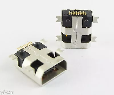 100pcs Mini B Type 10 Pin USB Female Jack SMT PCB Board Mount Socket Connector • $22.60