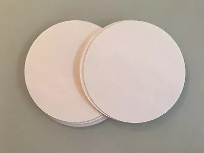 3 Inch Heavy Paper /card Circles 160gsm. Scrapbook Crafting. Paper Circles X 40 • £1.80