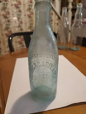 Vintage RARE HERING & CARPENTER Soda Bottle CUMBERLAND MD (B) • $12