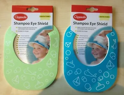 £5.75 • Buy Clippasafe Shampoo Eye Shield Baby Child Hair Wash Protect Little Eyes 