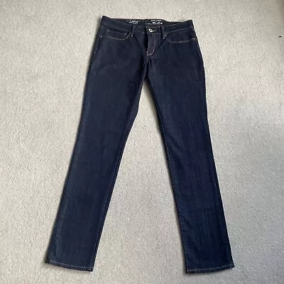 LEVIS Demi Curve Mid Rise Skinny Dark Navy Jeans Size 30 Waist X 32 Leg BNWOT • £15