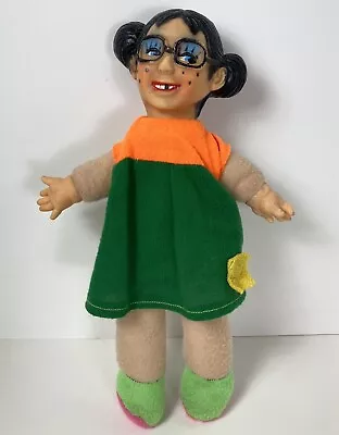 CHILINDRINA Doll Vinyl Rubber Head & Hands Vintage El Chavo Del Ocho Mexican TV • $29.95
